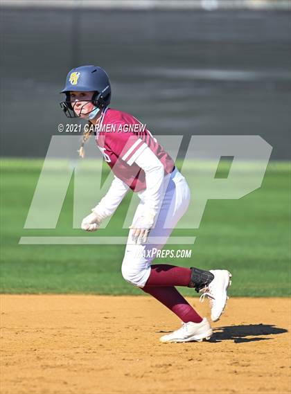 Thumbnail 1 in Cypress Woods vs Lake Belton (NFCA Texas High School Leadoff Classic Tournament) photogallery.