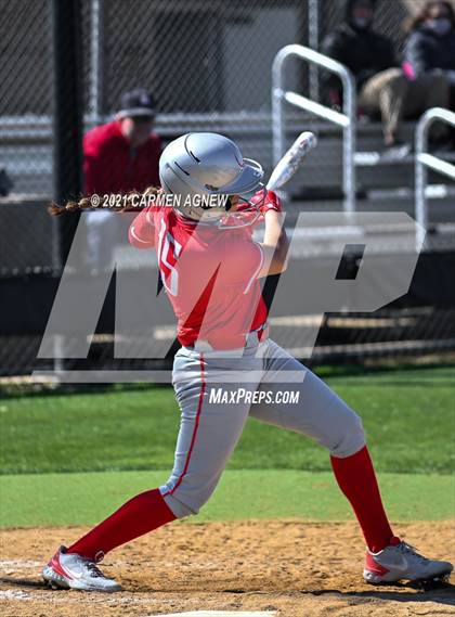 Thumbnail 3 in Cypress Woods vs Lake Belton (NFCA Texas High School Leadoff Classic Tournament) photogallery.