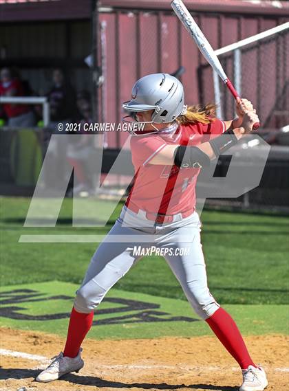 Thumbnail 2 in Cypress Woods vs Lake Belton (NFCA Texas High School Leadoff Classic Tournament) photogallery.