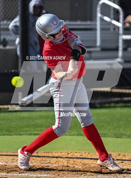 Thumbnail 2 in Cypress Woods vs Lake Belton (NFCA Texas High School Leadoff Classic Tournament) photogallery.