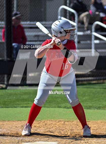 Thumbnail 3 in Cypress Woods vs Lake Belton (NFCA Texas High School Leadoff Classic Tournament) photogallery.