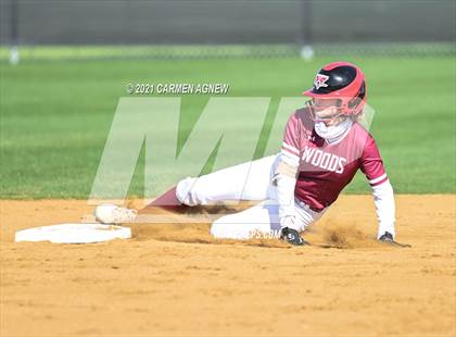 Thumbnail 1 in Cypress Woods vs Lake Belton (NFCA Texas High School Leadoff Classic Tournament) photogallery.