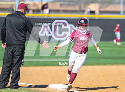 Thumbnail 2 in Cypress Woods vs Lake Belton (NFCA Texas High School Leadoff Classic Tournament) photogallery.