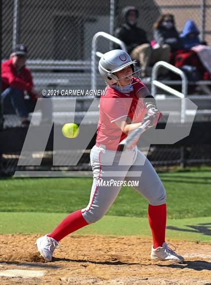 Thumbnail 3 in Cypress Woods vs Lake Belton (NFCA Texas High School Leadoff Classic Tournament) photogallery.