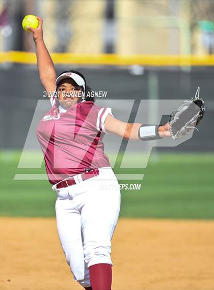 Thumbnail 1 in Cypress Woods vs Lake Belton (NFCA Texas High School Leadoff Classic Tournament) photogallery.