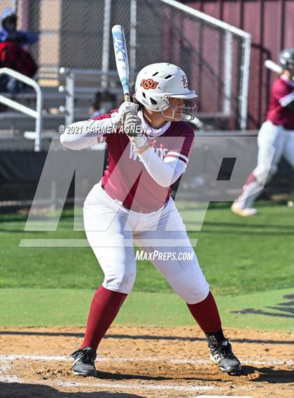 Thumbnail 1 in Cypress Woods vs Lake Belton (NFCA Texas High School Leadoff Classic Tournament) photogallery.