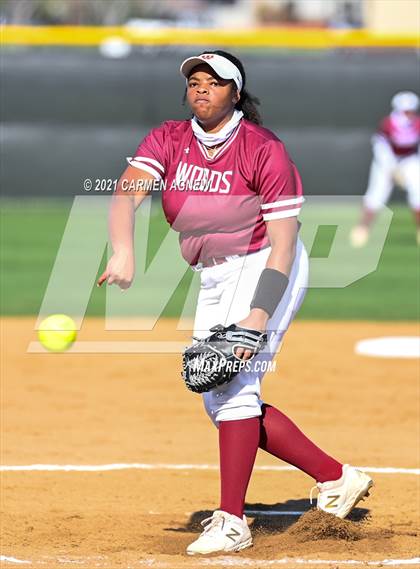 Thumbnail 1 in Cypress Woods vs Lake Belton (NFCA Texas High School Leadoff Classic Tournament) photogallery.