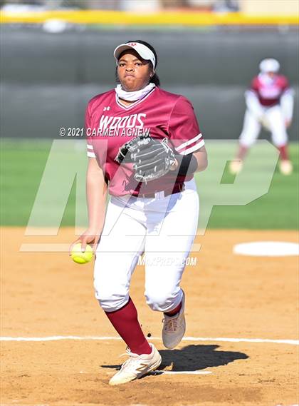Thumbnail 2 in Cypress Woods vs Lake Belton (NFCA Texas High School Leadoff Classic Tournament) photogallery.