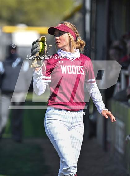 Thumbnail 3 in Cypress Woods vs Lake Belton (NFCA Texas High School Leadoff Classic Tournament) photogallery.