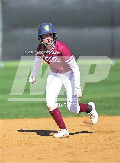 Thumbnail 2 in Cypress Woods vs Lake Belton (NFCA Texas High School Leadoff Classic Tournament) photogallery.