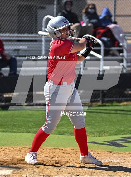Thumbnail 1 in Cypress Woods vs Lake Belton (NFCA Texas High School Leadoff Classic Tournament) photogallery.