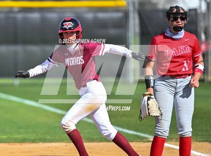 Thumbnail 3 in Cypress Woods vs Lake Belton (NFCA Texas High School Leadoff Classic Tournament) photogallery.