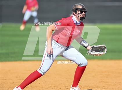 Thumbnail 2 in Cypress Woods vs Lake Belton (NFCA Texas High School Leadoff Classic Tournament) photogallery.