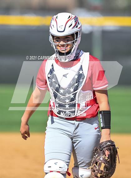 Thumbnail 1 in Cypress Woods vs Lake Belton (NFCA Texas High School Leadoff Classic Tournament) photogallery.