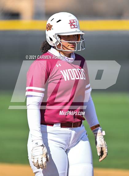 Thumbnail 2 in Cypress Woods vs Lake Belton (NFCA Texas High School Leadoff Classic Tournament) photogallery.
