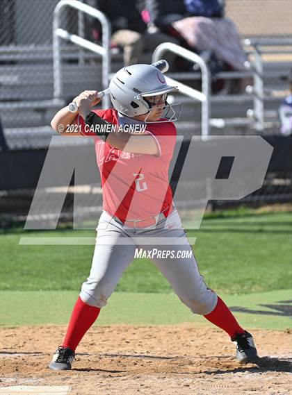 Thumbnail 3 in Cypress Woods vs Lake Belton (NFCA Texas High School Leadoff Classic Tournament) photogallery.