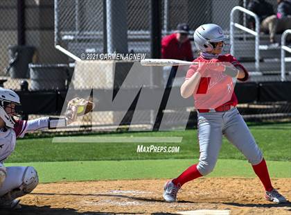 Thumbnail 1 in Cypress Woods vs Lake Belton (NFCA Texas High School Leadoff Classic Tournament) photogallery.