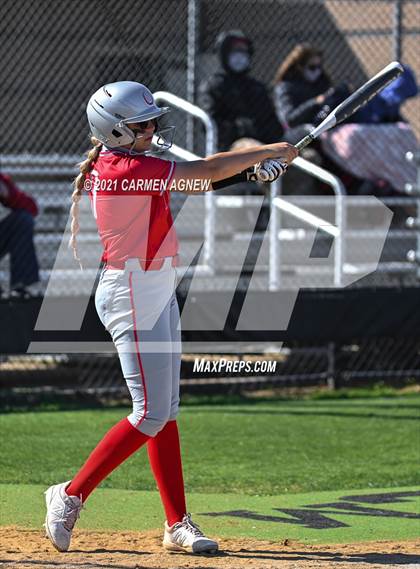Thumbnail 3 in Cypress Woods vs Lake Belton (NFCA Texas High School Leadoff Classic Tournament) photogallery.