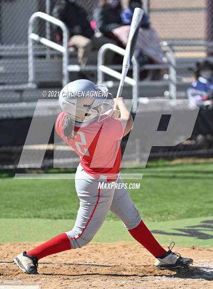 Thumbnail 2 in Cypress Woods vs Lake Belton (NFCA Texas High School Leadoff Classic Tournament) photogallery.