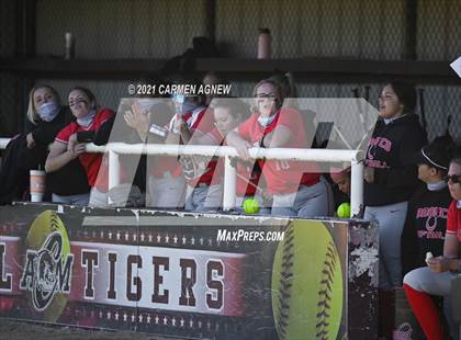 Thumbnail 3 in Cypress Woods vs Lake Belton (NFCA Texas High School Leadoff Classic Tournament) photogallery.