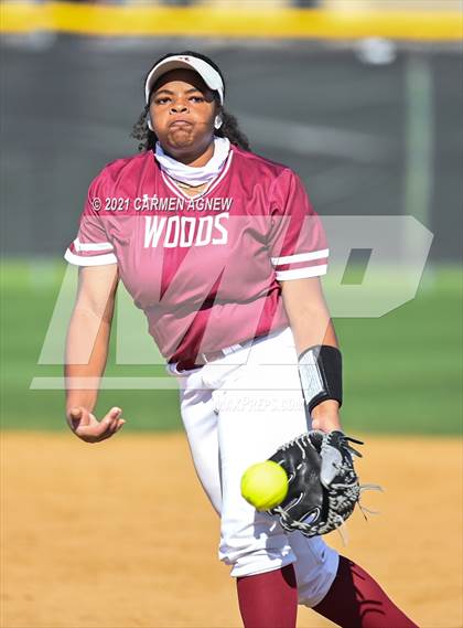 Thumbnail 2 in Cypress Woods vs Lake Belton (NFCA Texas High School Leadoff Classic Tournament) photogallery.