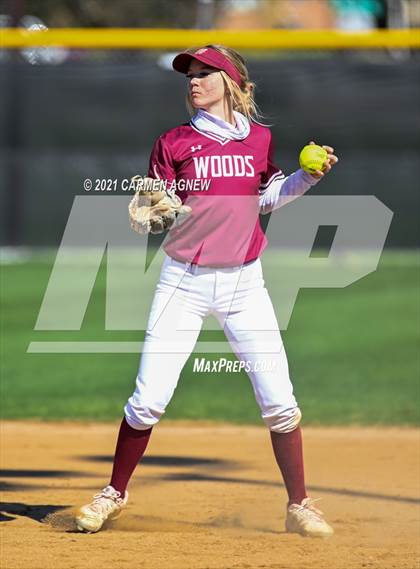 Thumbnail 3 in Cypress Woods vs Lake Belton (NFCA Texas High School Leadoff Classic Tournament) photogallery.