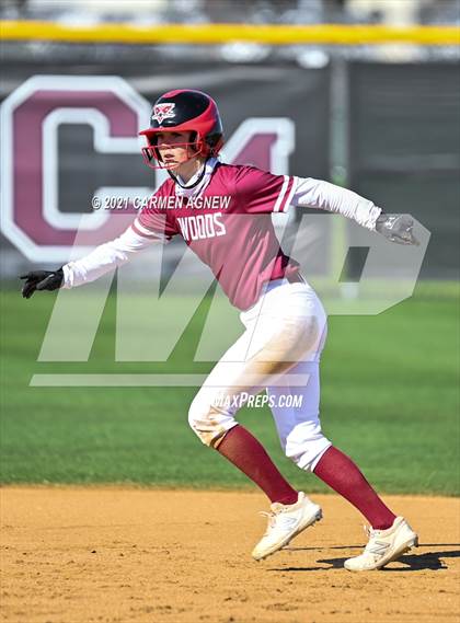 Thumbnail 3 in Cypress Woods vs Lake Belton (NFCA Texas High School Leadoff Classic Tournament) photogallery.