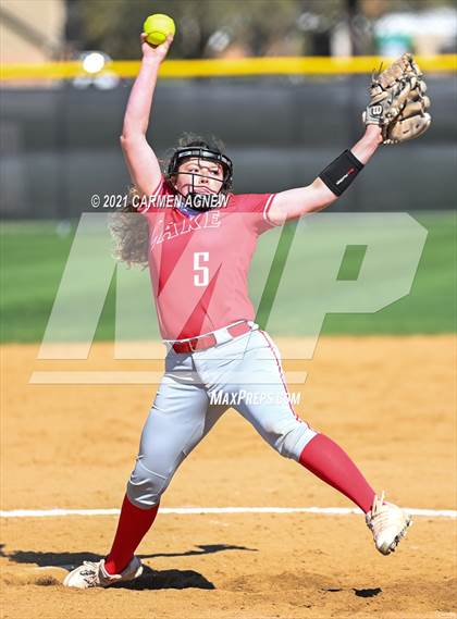 Thumbnail 2 in Cypress Woods vs Lake Belton (NFCA Texas High School Leadoff Classic Tournament) photogallery.