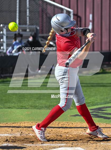 Thumbnail 2 in Cypress Woods vs Lake Belton (NFCA Texas High School Leadoff Classic Tournament) photogallery.
