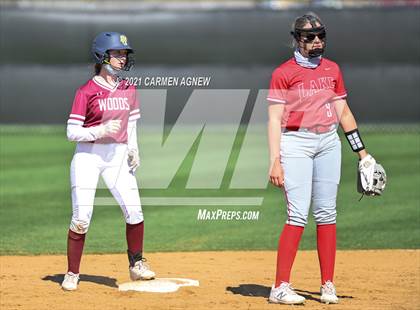Thumbnail 3 in Cypress Woods vs Lake Belton (NFCA Texas High School Leadoff Classic Tournament) photogallery.