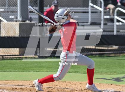 Thumbnail 1 in Cypress Woods vs Lake Belton (NFCA Texas High School Leadoff Classic Tournament) photogallery.
