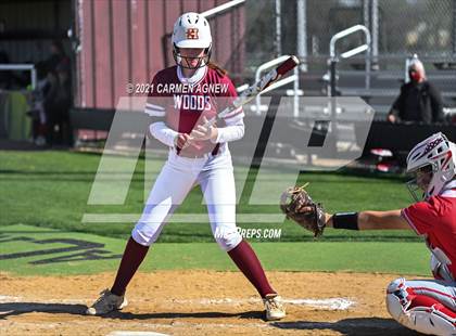 Thumbnail 3 in Cypress Woods vs Lake Belton (NFCA Texas High School Leadoff Classic Tournament) photogallery.