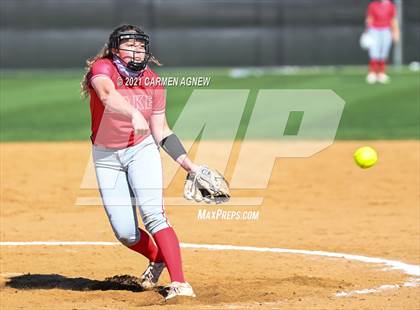Thumbnail 1 in Cypress Woods vs Lake Belton (NFCA Texas High School Leadoff Classic Tournament) photogallery.