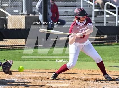Thumbnail 1 in Cypress Woods vs Lake Belton (NFCA Texas High School Leadoff Classic Tournament) photogallery.