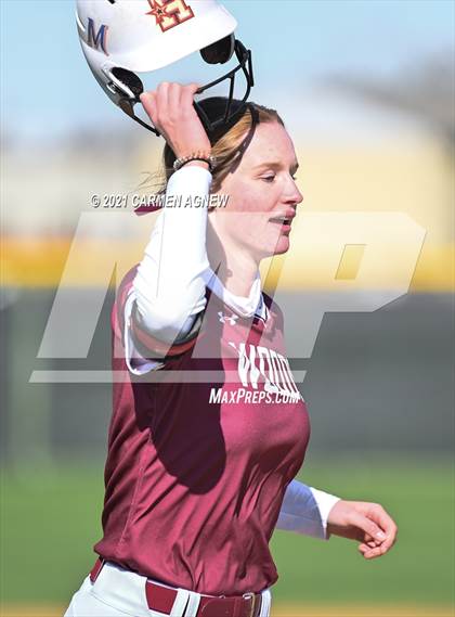 Thumbnail 1 in Cypress Woods vs Lake Belton (NFCA Texas High School Leadoff Classic Tournament) photogallery.