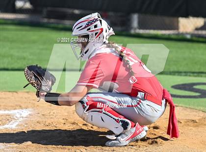 Thumbnail 2 in Cypress Woods vs Lake Belton (NFCA Texas High School Leadoff Classic Tournament) photogallery.