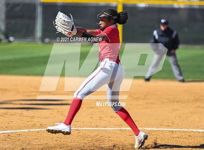 Thumbnail 3 in Cypress Woods vs Lake Belton (NFCA Texas High School Leadoff Classic Tournament) photogallery.