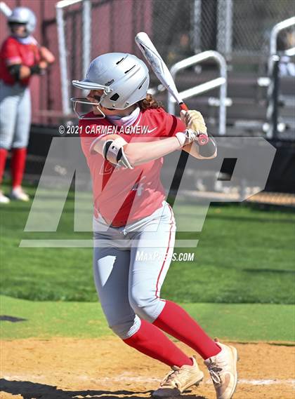 Thumbnail 1 in Cypress Woods vs Lake Belton (NFCA Texas High School Leadoff Classic Tournament) photogallery.