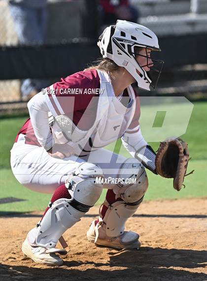 Thumbnail 1 in Cypress Woods vs Lake Belton (NFCA Texas High School Leadoff Classic Tournament) photogallery.