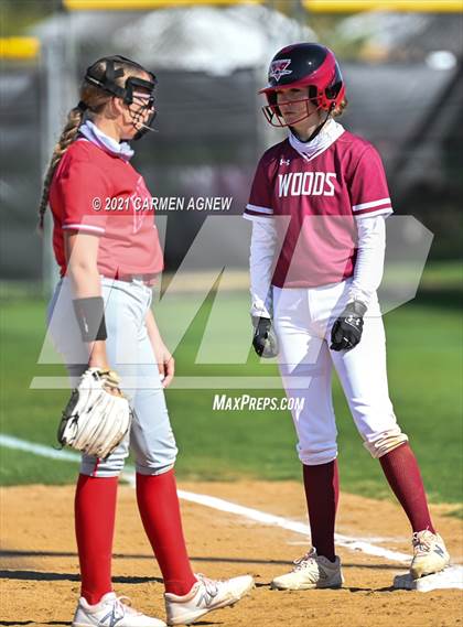 Thumbnail 2 in Cypress Woods vs Lake Belton (NFCA Texas High School Leadoff Classic Tournament) photogallery.