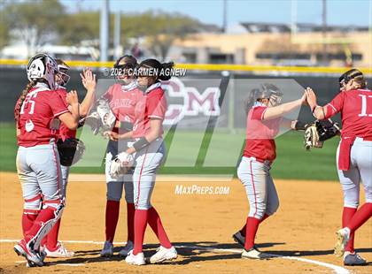 Thumbnail 3 in Cypress Woods vs Lake Belton (NFCA Texas High School Leadoff Classic Tournament) photogallery.
