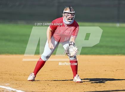 Thumbnail 3 in Cypress Woods vs Lake Belton (NFCA Texas High School Leadoff Classic Tournament) photogallery.