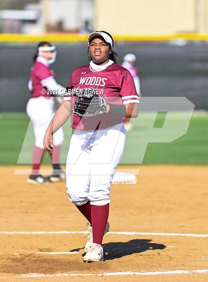 Thumbnail 1 in Cypress Woods vs Lake Belton (NFCA Texas High School Leadoff Classic Tournament) photogallery.