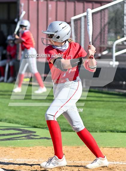 Thumbnail 1 in Cypress Woods vs Lake Belton (NFCA Texas High School Leadoff Classic Tournament) photogallery.