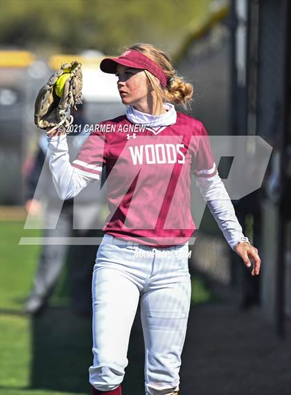 Thumbnail 1 in Cypress Woods vs Lake Belton (NFCA Texas High School Leadoff Classic Tournament) photogallery.