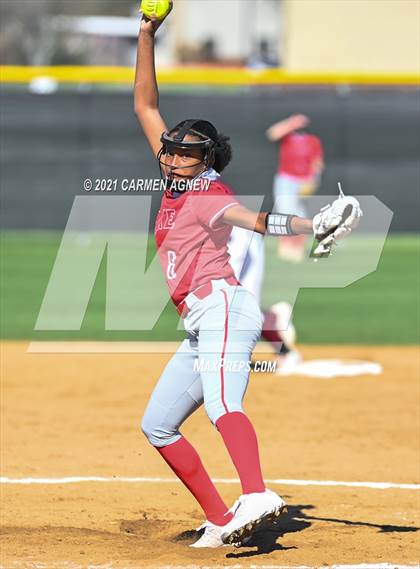 Thumbnail 3 in Cypress Woods vs Lake Belton (NFCA Texas High School Leadoff Classic Tournament) photogallery.