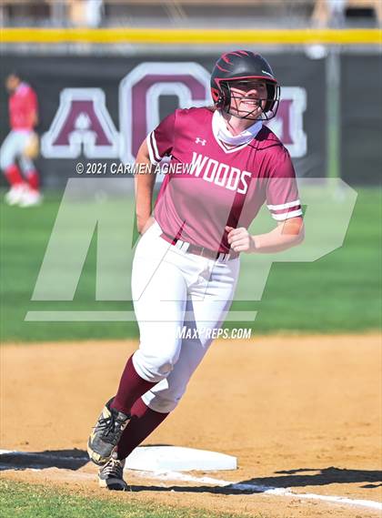 Thumbnail 3 in Cypress Woods vs Lake Belton (NFCA Texas High School Leadoff Classic Tournament) photogallery.