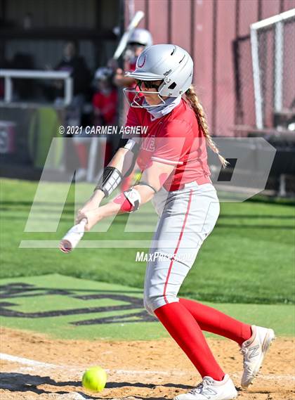 Thumbnail 2 in Cypress Woods vs Lake Belton (NFCA Texas High School Leadoff Classic Tournament) photogallery.
