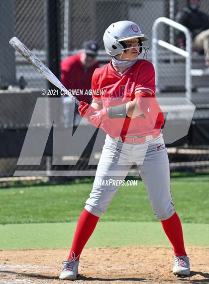 Thumbnail 1 in Cypress Woods vs Lake Belton (NFCA Texas High School Leadoff Classic Tournament) photogallery.