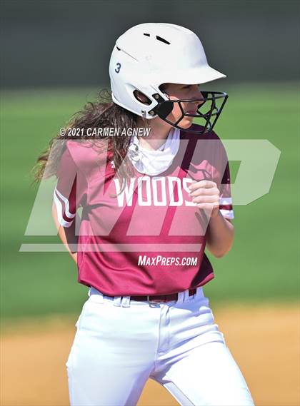 Thumbnail 2 in Cypress Woods vs Lake Belton (NFCA Texas High School Leadoff Classic Tournament) photogallery.